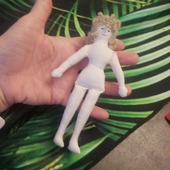 2 Rag Cloth Doll Vintage hand made - Picture 9 of 14